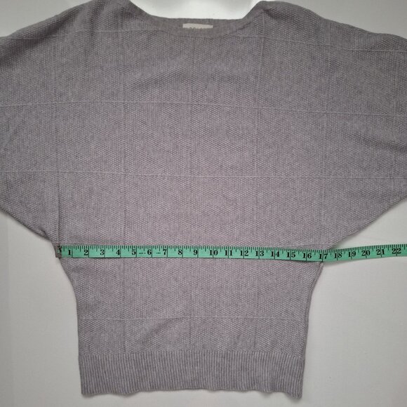 APRICOT Grey Knit Cotton Blend Sweater - Picture 4 of 9